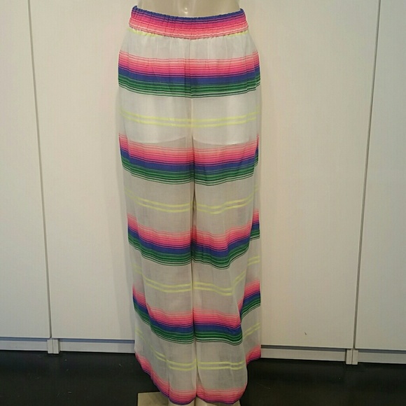 Mara Hoffman Other - Mara Hoffman Rainbow Stripe pants